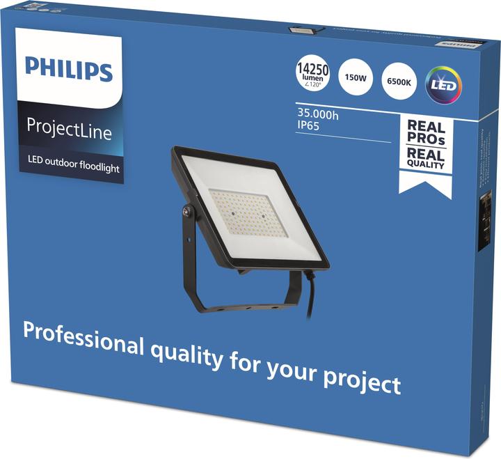 Actual product image Philips ProjectLine 8719514954632 LED Floodlight 150 W Cold White (14250 lm, IP65)