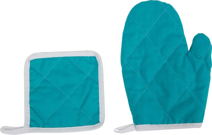 Actual product image small foot Cooking set with apron