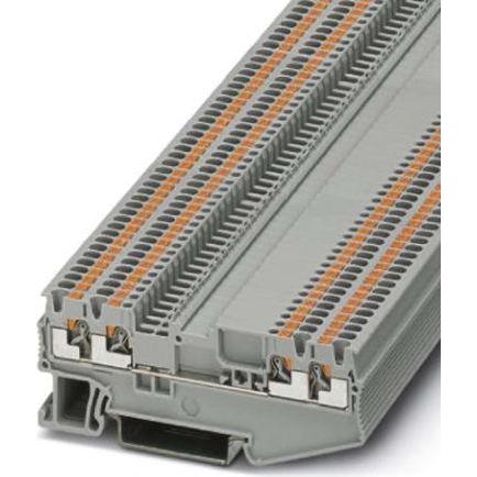 Phoenix Contact Feed-through terminal block grey, Elektronikkabel + Stecker, Grau