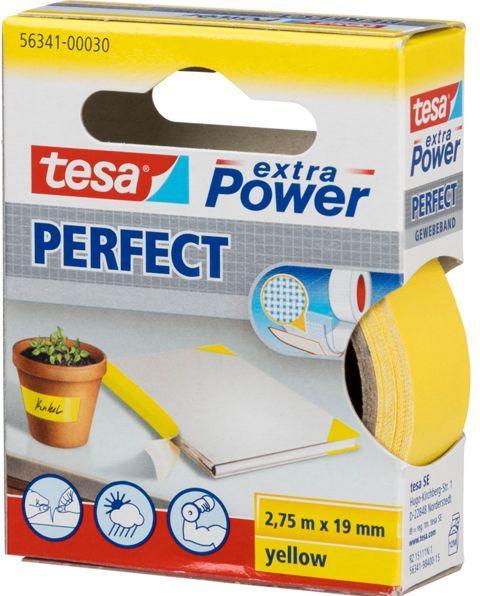 Image du produit tesa EXTRA POWER PERFECT Bande tissée, Ductape renforcé de tissu (19 mm)
