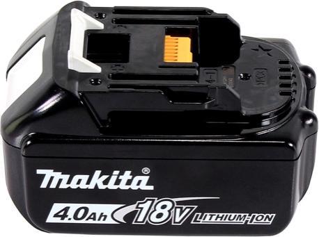 Actual product image Makita DMP 181 M1J Battery compressor 18 V 11,1 bar + 1x battery 4,0 Ah + Makpac - without charger