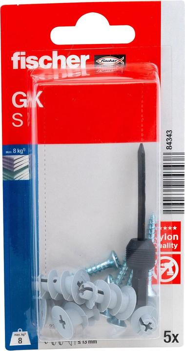 Produktbild Fischer Gipskartondübel GK S K