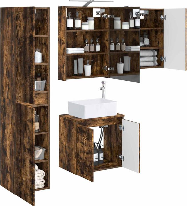 Produktbild vidaXL Badezimmerschrank-Set