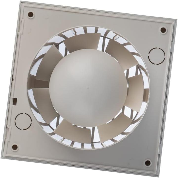 Produktbild Euro3plast 100mm Bad-Lüfter mit Feuchtesensor, Silber