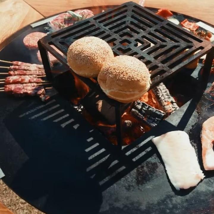 Actual product image OnFire Square grill attachment for BBQ SMART