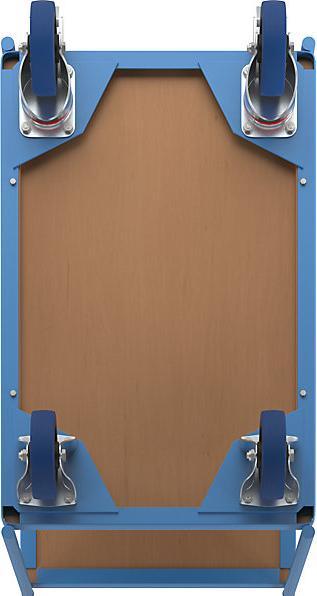 Immagine prodotto eurokraft pro Carrello industriale da tavolo (400 kg)