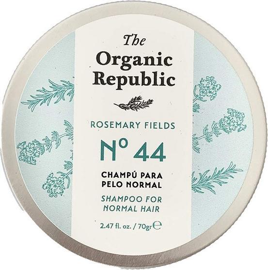 Produktbild The Organic Republic Solid Shampoo for Normal Hair 70g (Festes Shampoo, 70 g)