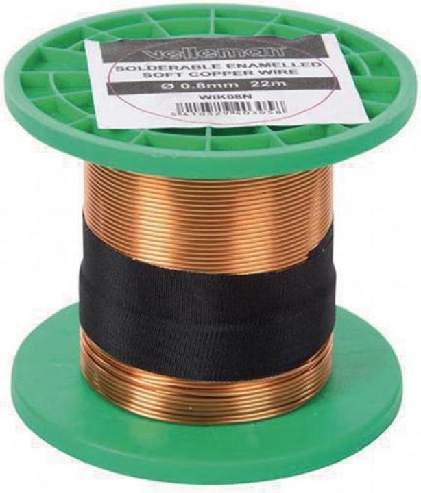 Velleman WICK08N Fil d'enroulement Ø 0.8mm (22 m)