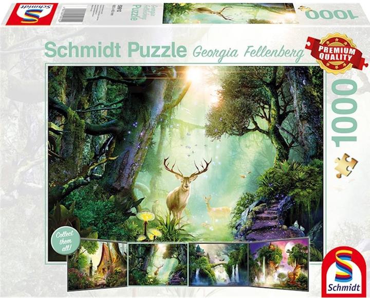 Image du produit Schmidt Spiele Des cerfs dans la forêt (1000 pièces)