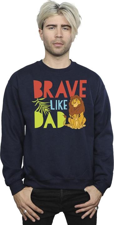 Image du produit Disney - Sweat THE LION KING BRAVE LIKE DAD - Homme (XL)