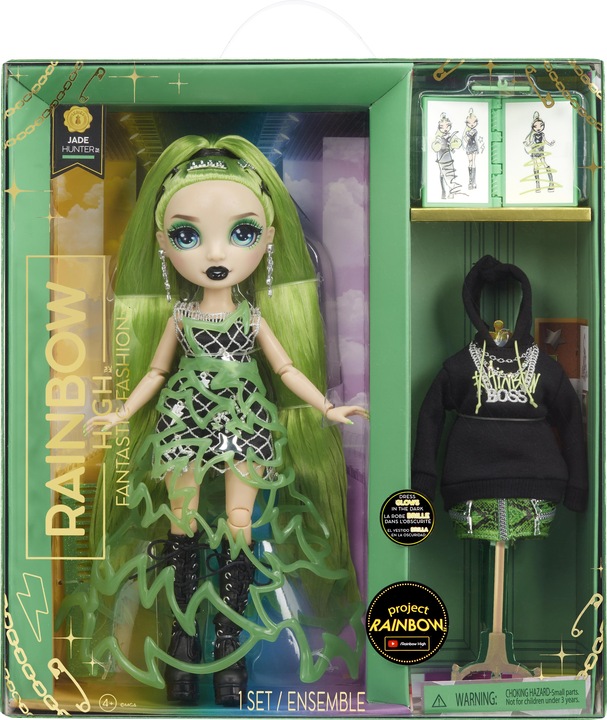 Actual product image MGA Rainbow High Fantastic Fashion Jade