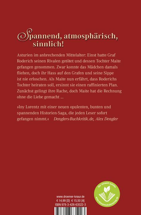 Image du produit Die Rose von Asturien (Allemand, Iny Lorentz, 2011)