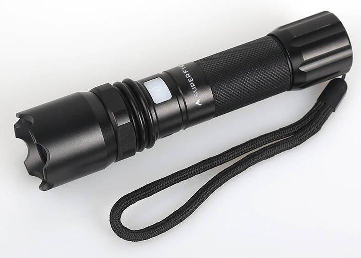Produktbild Superfire Flashlight A10, 550lm, USB (15 cm, 550 lm)