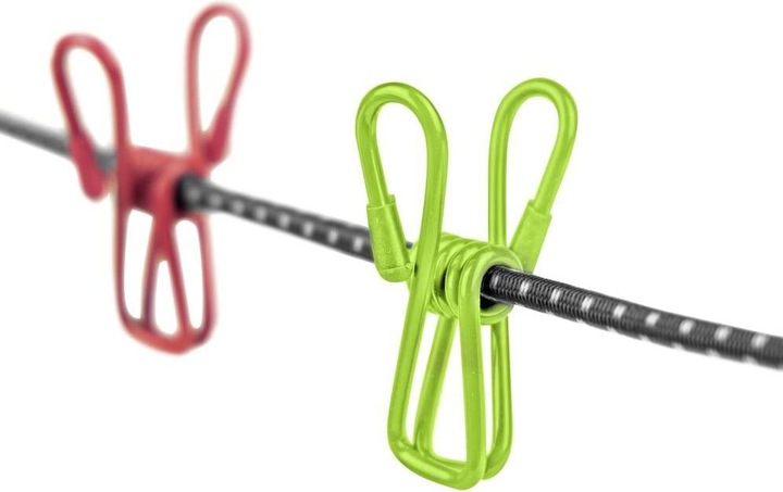 Produktbild Calima CAMPING EQUIPMENT Reise Wäscheleine mit 10 Klammern