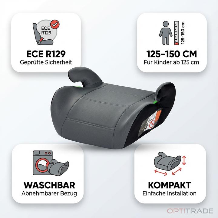 Produktbild Champ Auto-Kindersitzerhöhung (Kindersitzerhöhung, ECE R129/i-Size Norm)