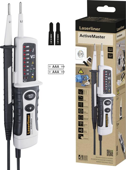 Actual product image Laserliner Voltage and continuity tester