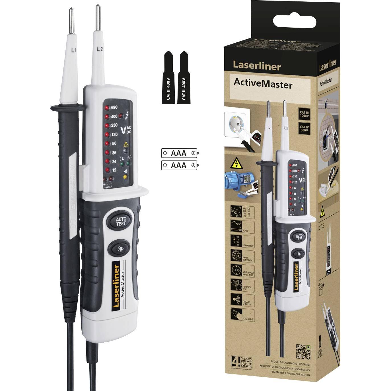 Laserliner, Multimetro, Tester di tensione e continuità