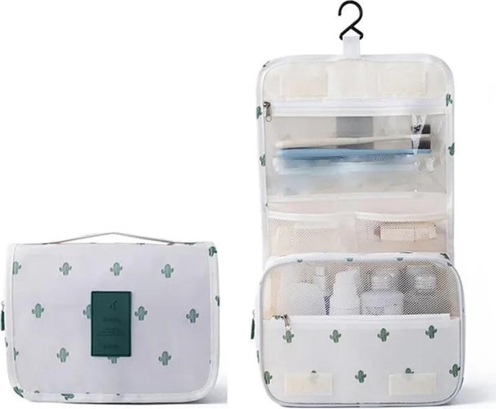 Produktbild Only-Bags.Store Kosmetiktasche mit Nylon-Haken, Make-up-Tasche, hohe Kapazität, Aufbewahrungstasche für (24 l)