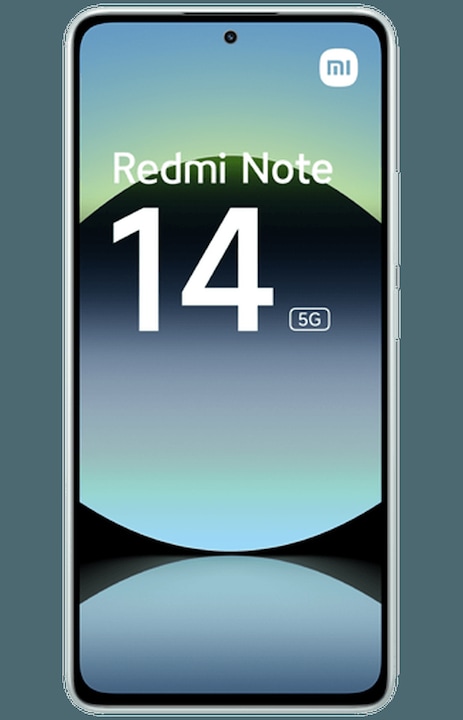 Image du produit Xiaomi Redmi Note 14 5G 6+128GB Vert corail, LDU (128 Go, Coral Green, 6.67", Double SIM, 108 Mpx, 5G)