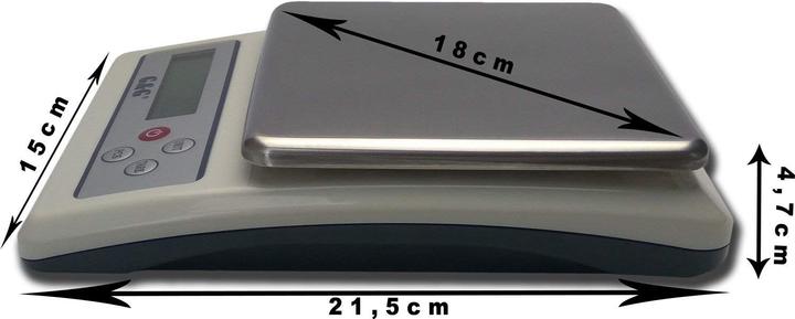 Actual product image G&G Digital kitchen scales