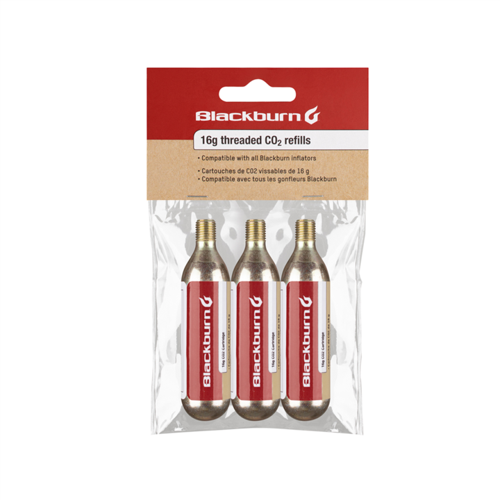 Produktbild Blackburn 16g Co2 Cartridge 3Pack (CO2-Ersatzkartuschen)