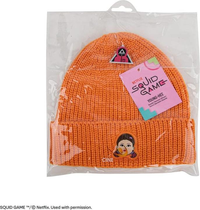 Actual product image Cinereplicas Squid Game Beanie Young-hee