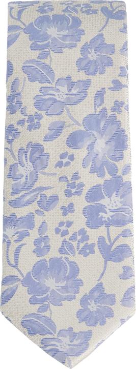 Image du produit JP1880 Cravate en soie extra-longue, motif à fleurs, collection Business -largeur 7,5 cm
