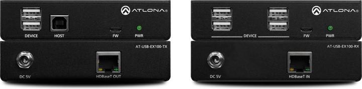 Actual product image Atlona USB extender over CATx 100 meters
