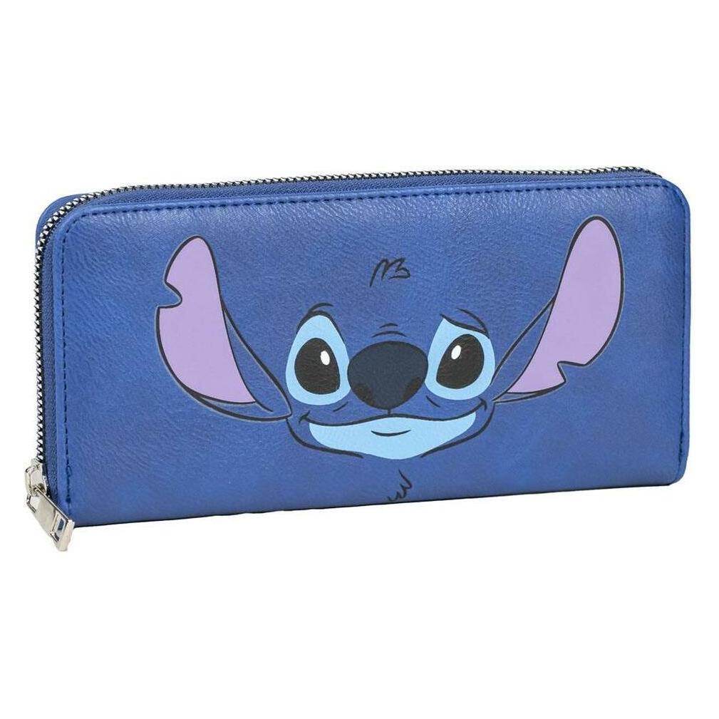 Cerda, Damen, Portemonnaie, Stitch - Portefeuille 19x 10x, 2, 5 Cm, Blau
