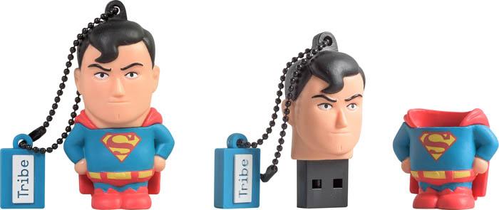 Tribe USB stick 8 GB Superman - Original DC Comics 2.0 Flash Drive, FD031401 (8 GB, USB-A)