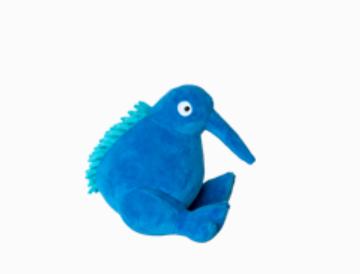 Immagine prodotto Kiwi Walker Giocattolo per cani Kiwi blu (Cane di peluche)