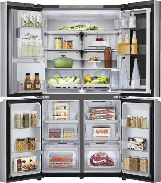 Actual product image LG Foodcenter GMG961MBKE Silber (637 l)