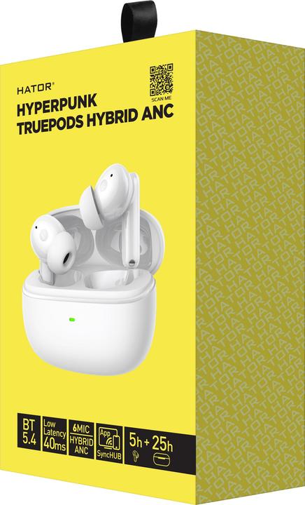 Immagine prodotto Hator Hyperpunk Truepods Hybrid ANC (ANC, 25 h, Senza fili)