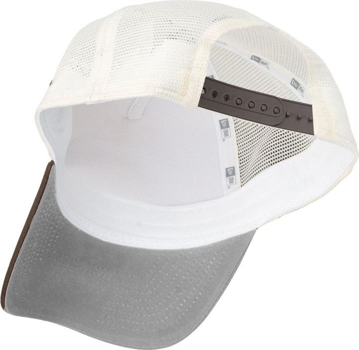 Actual product image New Era A-Frame Mesh Trucker Cap - ESSENTIAL walnut brown