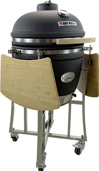 Actual product image BBQ Master Kamado XL Plus Schwarz (470 mm)