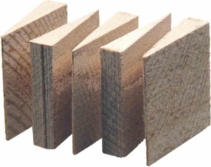 Produktbild Haromac Stielkeile Holz 5-tlg
