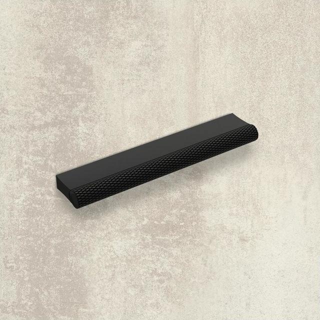 Produktbild Hettich Griff Bonelli Schwarz matt 128 mm