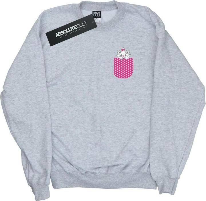 Disney Aristocats Marie Chest Sweatshirt (M)