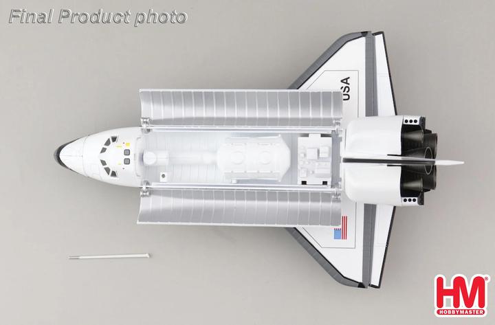 Produktbild Hobby Master Space Shuttle Enterprise Edward Air Base 1977. Metallmodell 1:200 HL1408.