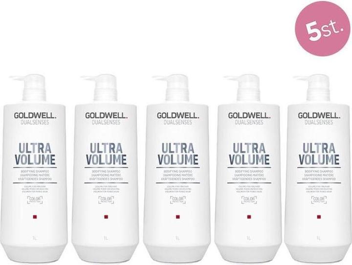 Actual product image Goldwell 5x Dualsenses Ultra Volume Bodifying Shampoo 1000ml (1000 ml)