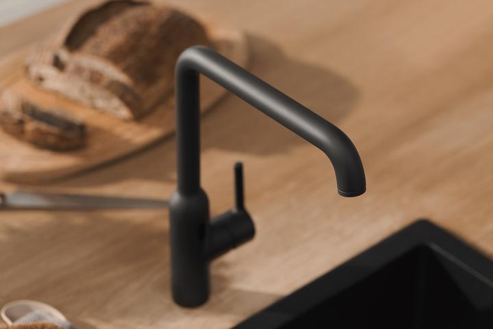 Actual product image Hansa VANTIS Style kitchen tap, projection 255mm, swivelling spout, 5420220733