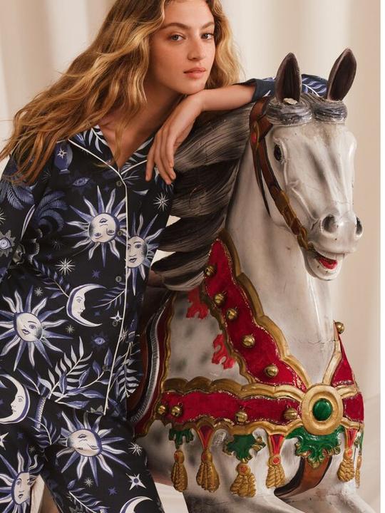 Produktbild Calida Cosy Nights Pyjama mit Knöpfen (44, 46, M)