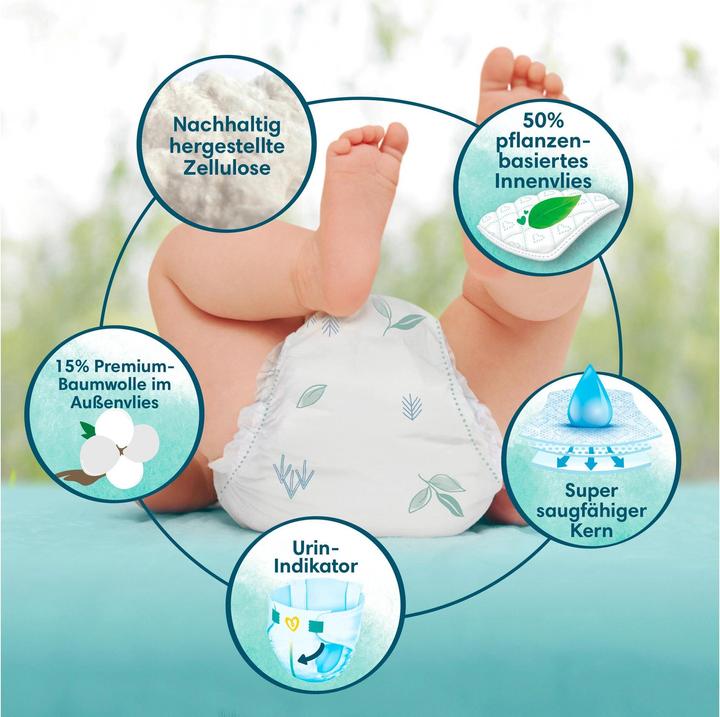 Actual product image Pampers Harmonie (Size 1, Monthly box, 180 Piece)