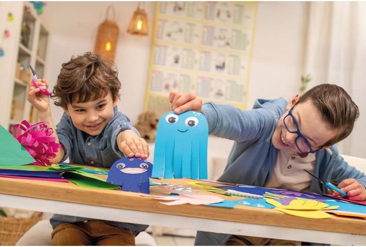 Produktbild Pelikan Tonpapier Block TZPB, 20 Blatt, 23x33cm, Rainbow (120 g/m², 1 x)