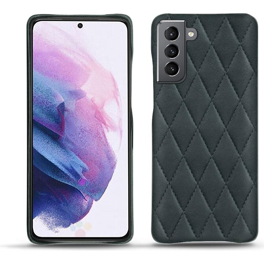 Noreve Lederschutzhülle (Samsung Galaxy S21+), Smartphone Hülle, Blau