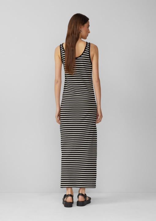 Actual product image S.Oliver Kleid Langes Jerseykleid mit Streifen (L)