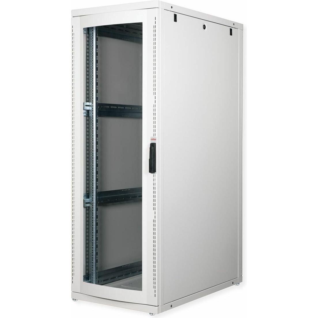 Roline 19-Zoll Serverschrank 36 HE (36 HE, 19 Zoll Rack), Serverschrank, Grau