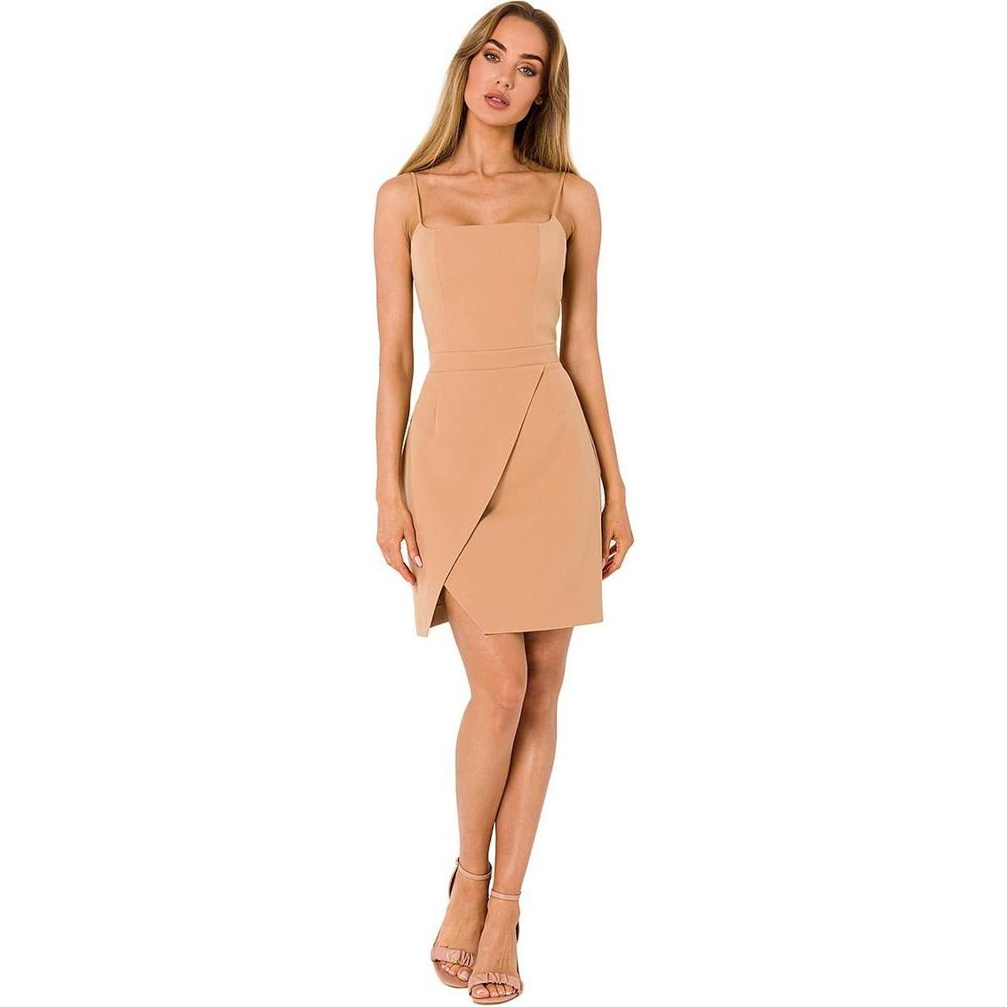 Made of Emotion, Damen, Kleider, Alltagskleid Moe, Beige, (L)