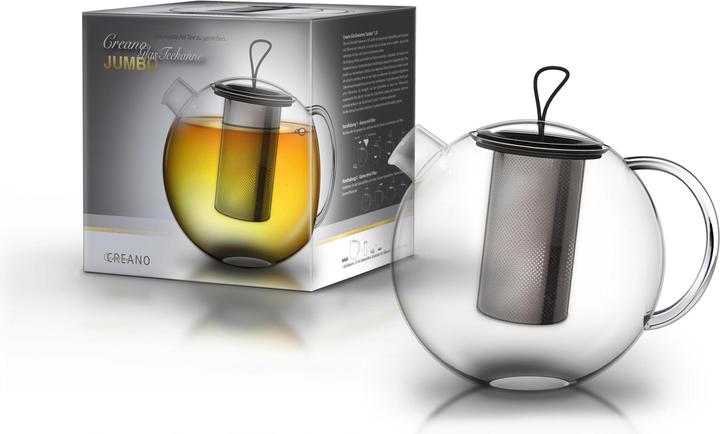 Produktbild Creano Glas-Teekanne Jumbo 1,0L (1 l)