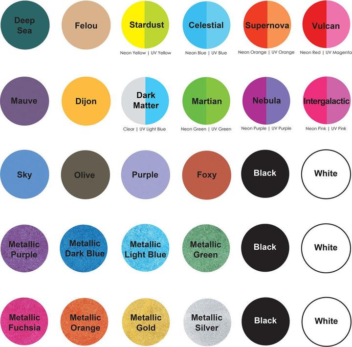 Actual product image Mehron Paradise AQ 30 Color Pro Palette